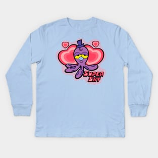 Octi the octopus Kids Long Sleeve T-Shirt
